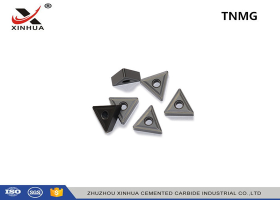 Porcellana Uso delle inserzioni di taglio del carburo del triangolo TNMG16/TNMG22 per la macchina utensile del tornio fornitore