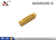 Porcellana Inserzioni su ordinazione del carburo di fresatura della scanalatura Mgmn300-G Nc3020 per lo strumento di macinazione società