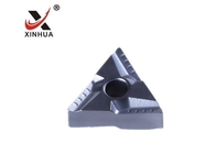 Le inserzioni di taglio di CNC Cemet del tungsteno per gli strumenti per tornitura, carburo del triangolo inserisce TNMG160404-VF