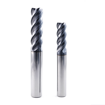 8 mm Carbide Flat End Mill 4 flauto per acciaio inossidabile in lega
