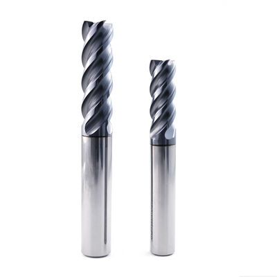8 mm Carbide Flat End Mill 4 flauto per acciaio inossidabile in lega
