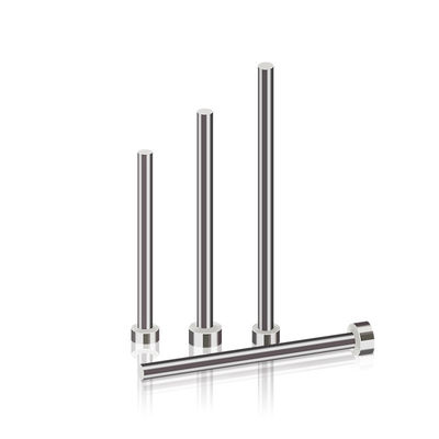 Elevata precisione ±0,001mm Perni punzone in carburo di tungsteno per stampaggio ad alta velocità con lucidatura o rettifica fine