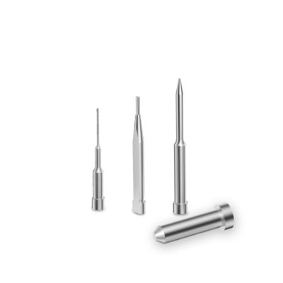 Punzone in carburo di tungsteno personalizzato con rugosità superficiale RA0.4 e trattamento superficiale TiN per elevata resistenza alla rottura trasversale